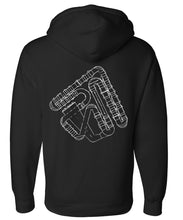 Load image into Gallery viewer, STAPLE HOODIE-BLACK