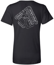 Load image into Gallery viewer, CHICK&#39;S TEE-BLACK
